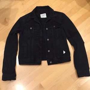 Black Denim Jacket XS